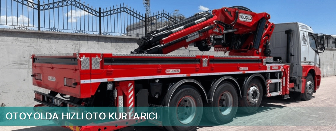 Buca İlçemi Otoyolda Hızlı Oto Kurtarıcı